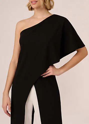 Adrianna Papell Colourblock Overlay Jumpsuit | Kaleidoscope