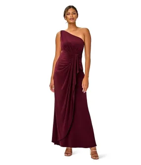 Adrianna Papell One Shoulder Jersey Dress