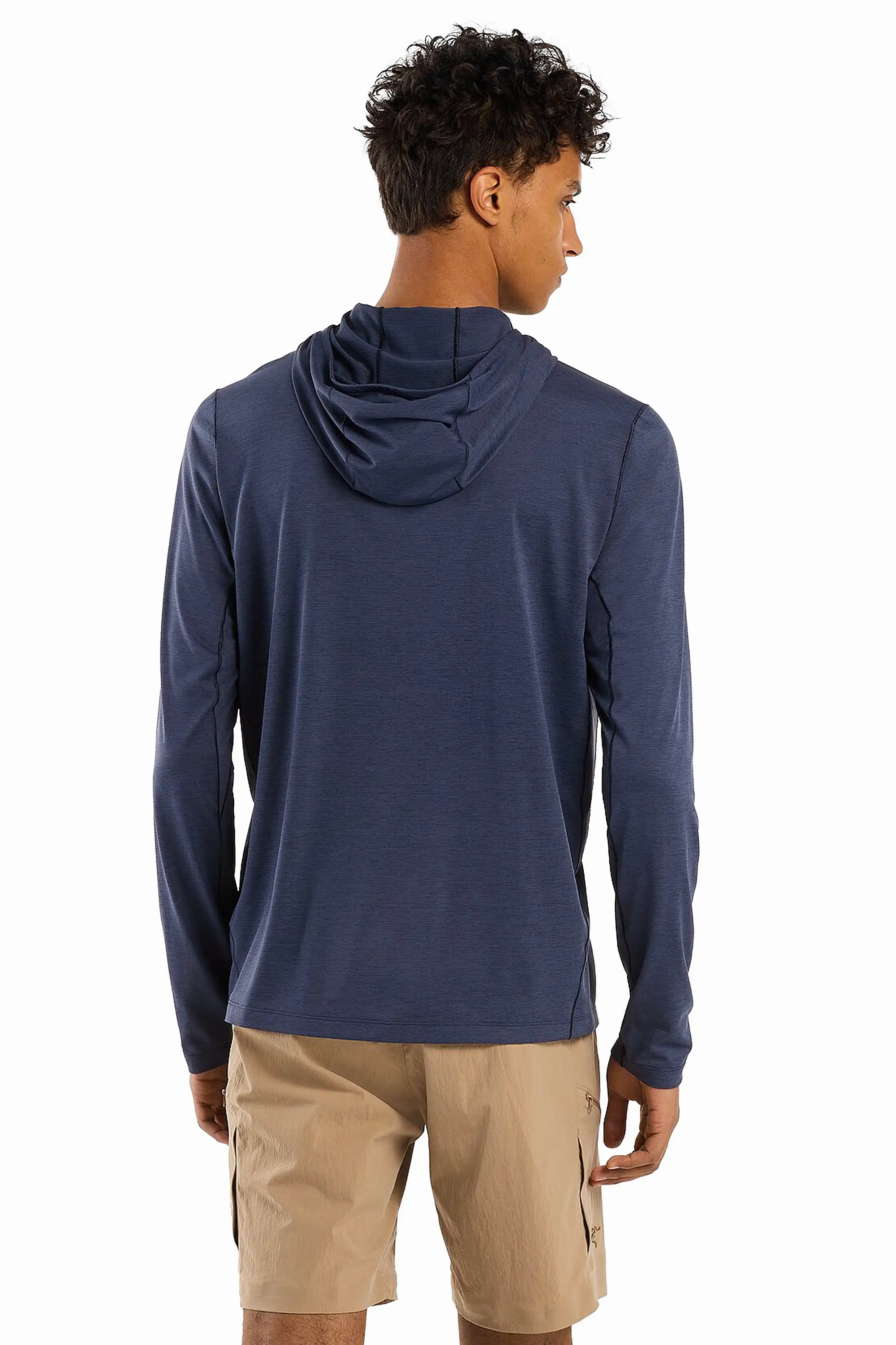 Arc'teryx Men's Cormac Hoody in Black Sapphire Heather