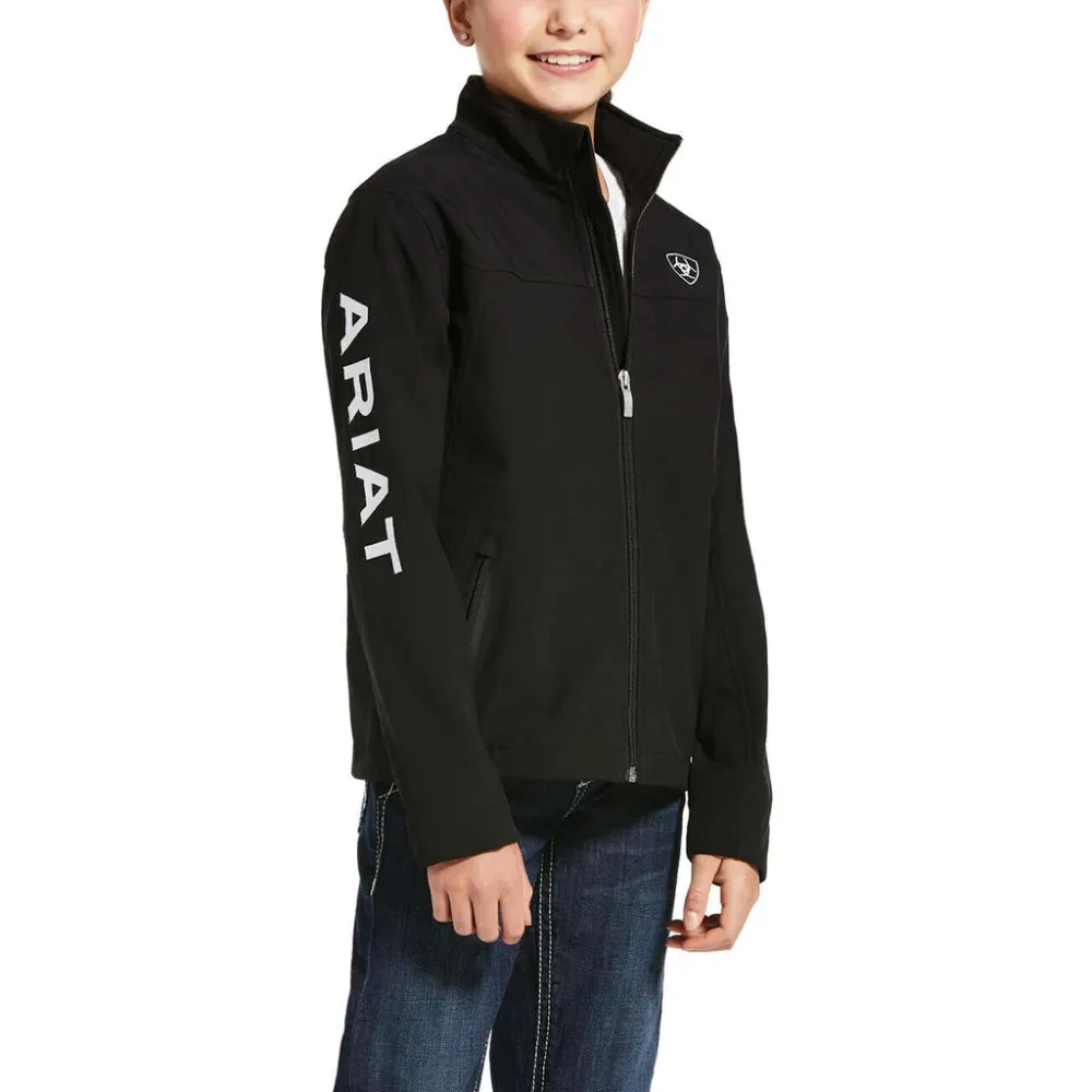 Ariat Kids New Team Black Softshell Jacket | Buy Now