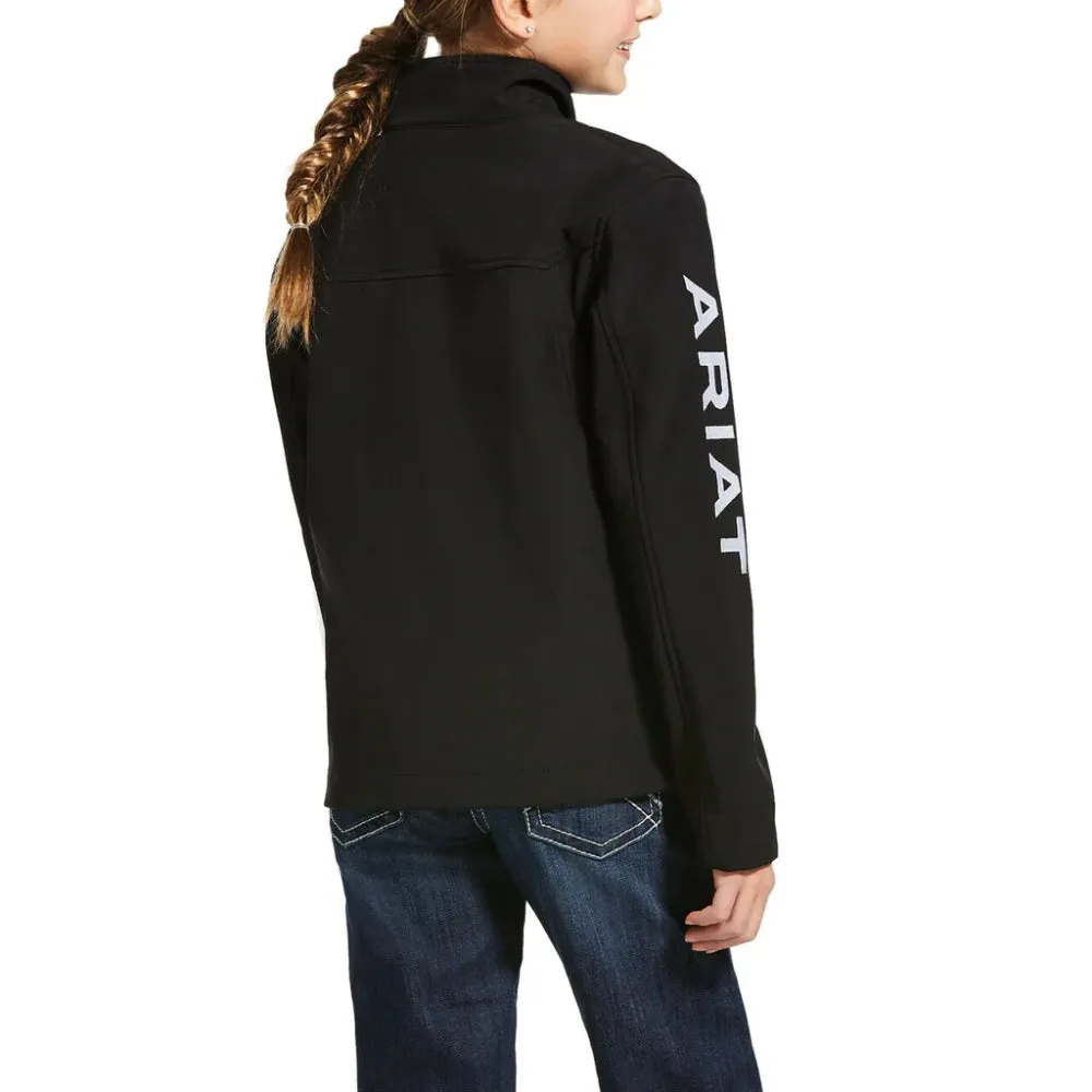 Ariat Kids New Team Black Softshell Jacket | Buy Now