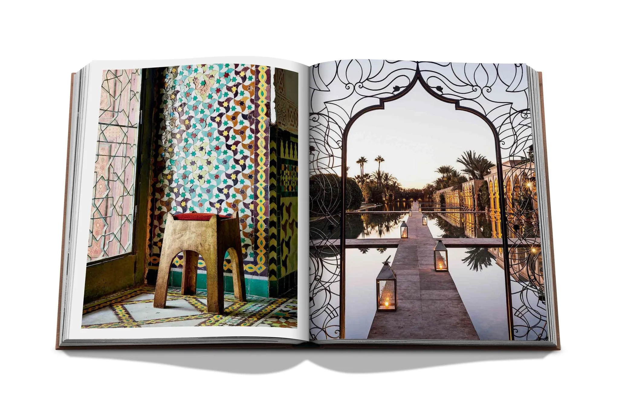 ASSOULINE Marrakech Flair Hardcover Book by Marisa Berenson