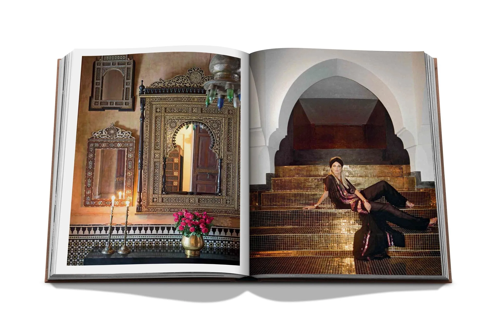 ASSOULINE Marrakech Flair Hardcover Book by Marisa Berenson