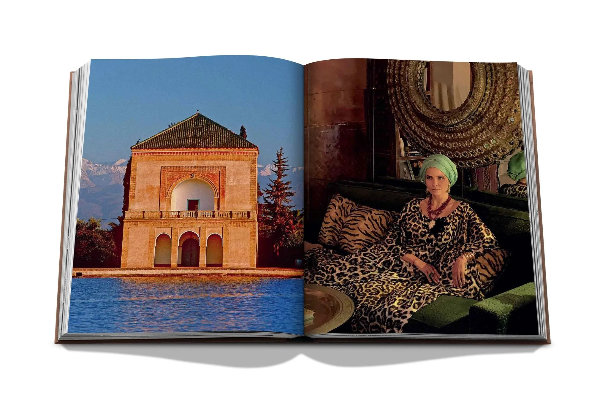 ASSOULINE Marrakech Flair Hardcover Book by Marisa Berenson