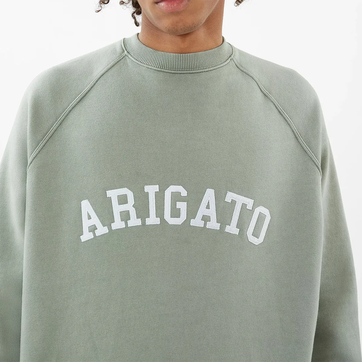 Axel Arigato - Ivy College Logo Sweatshirt in Belgian Block