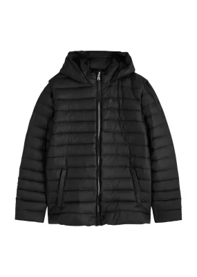 BALMAIN KIDS Logo quilted shell jacket (12-14 years) -                         -                     -                