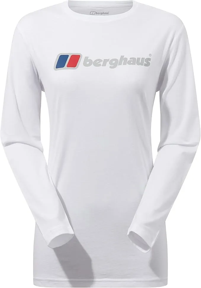 Berghaus Boyfriend Big Classic Logo Long Sleeve Tee T-shirt T-Shirt