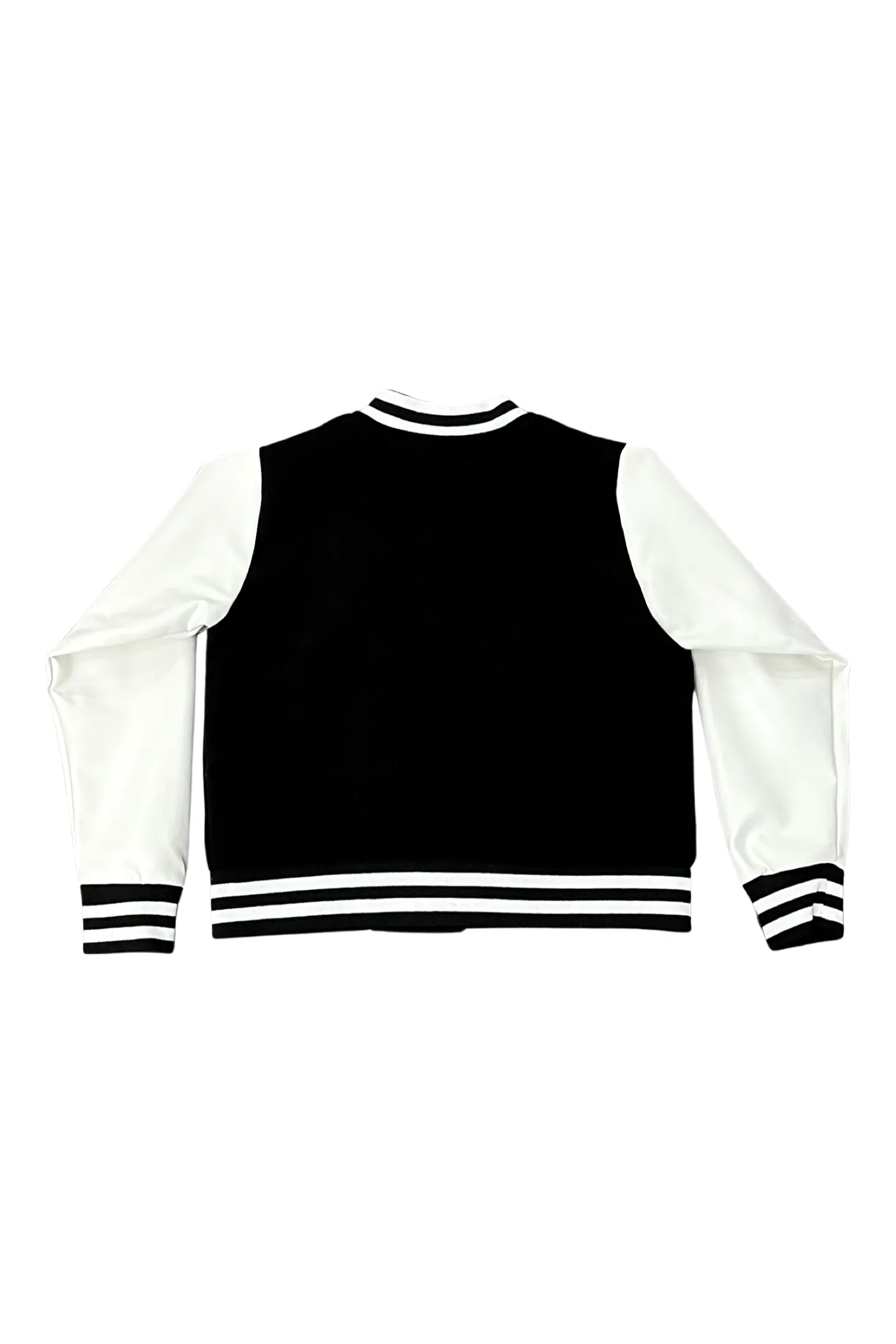 Black and White Varsity Jacket