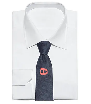 Black Luna Skinny Tie