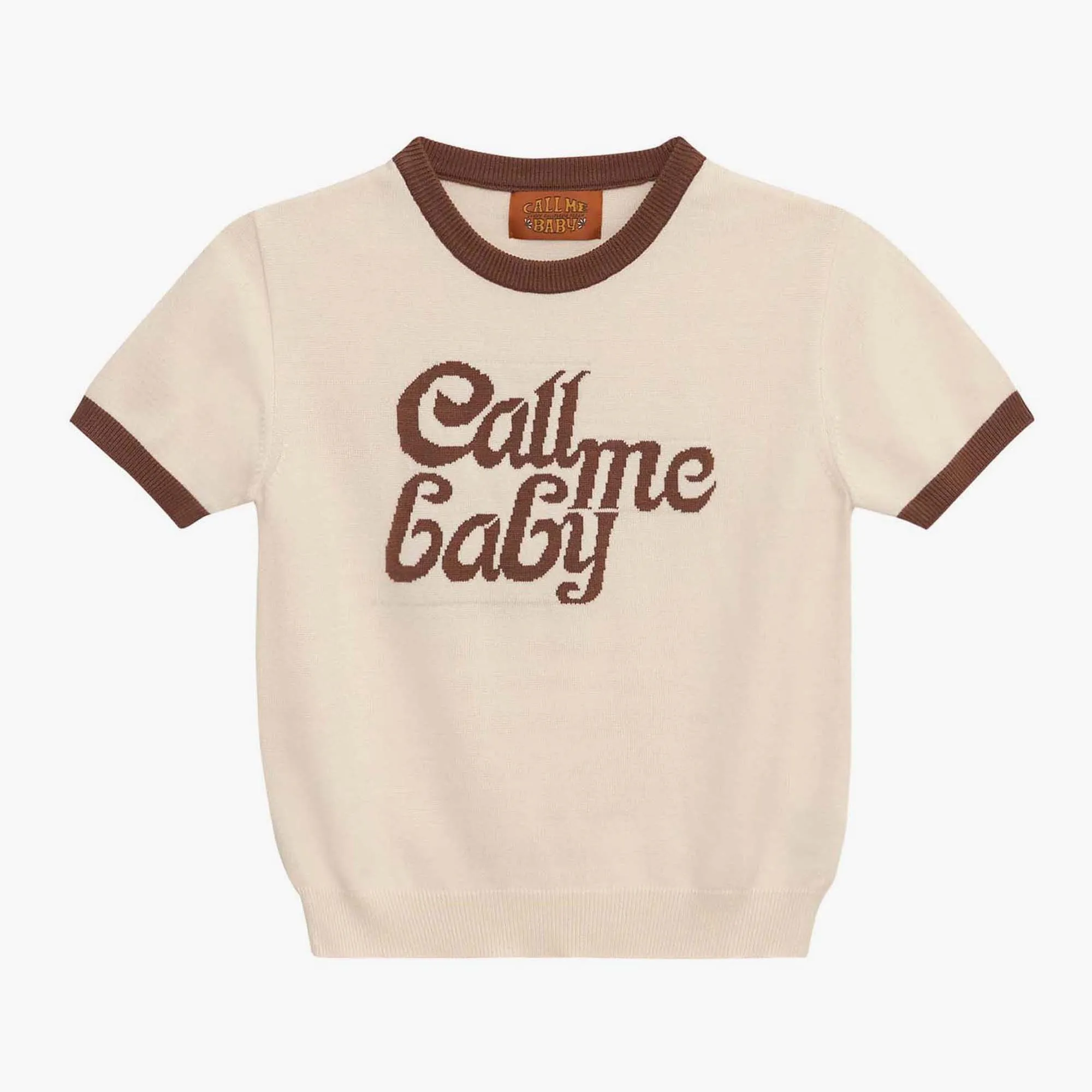 Call Me Baby  |Logo V-neck & Crew neck