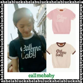 Call Me Baby  |Logo V-neck & Crew neck