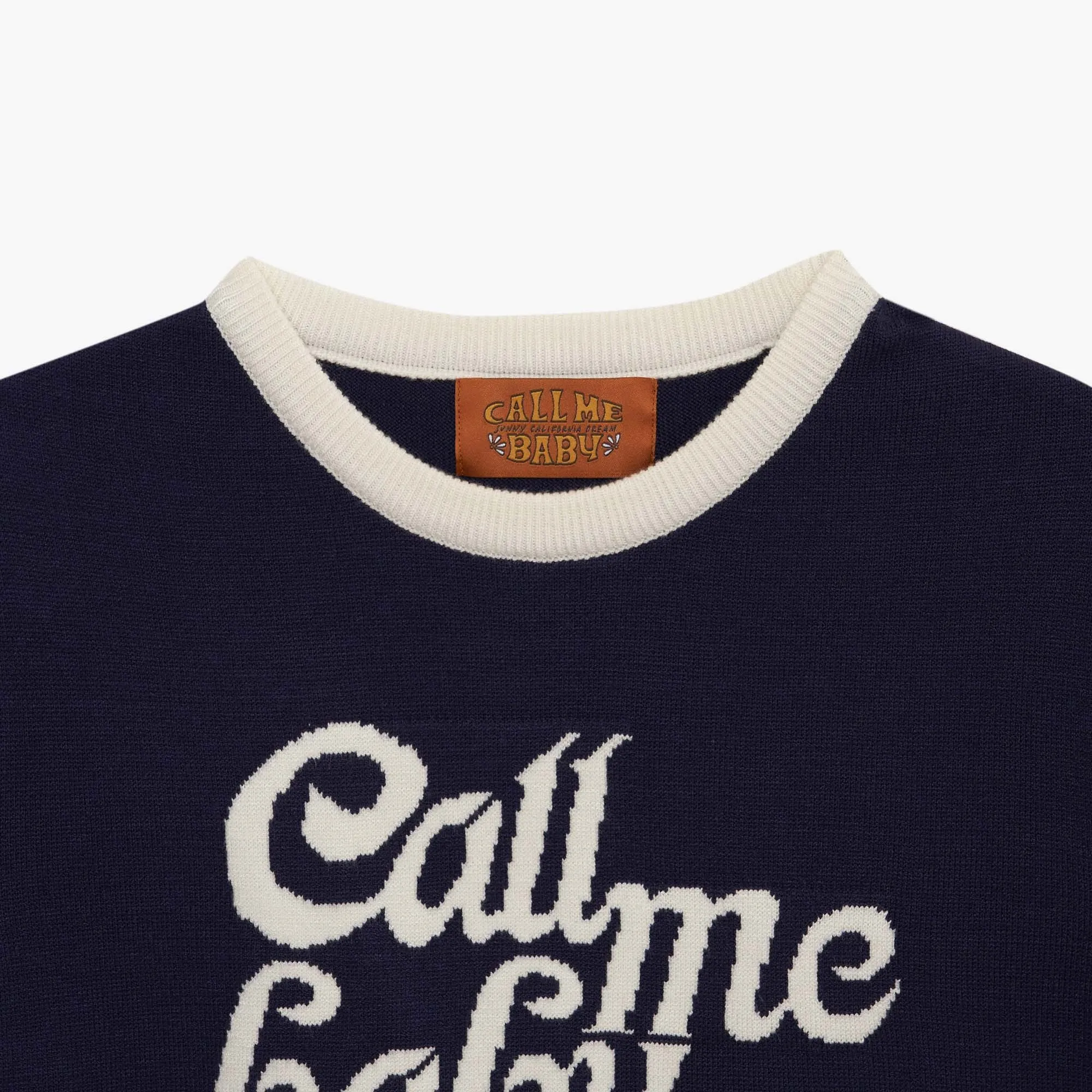 Call Me Baby  |Logo V-neck & Crew neck