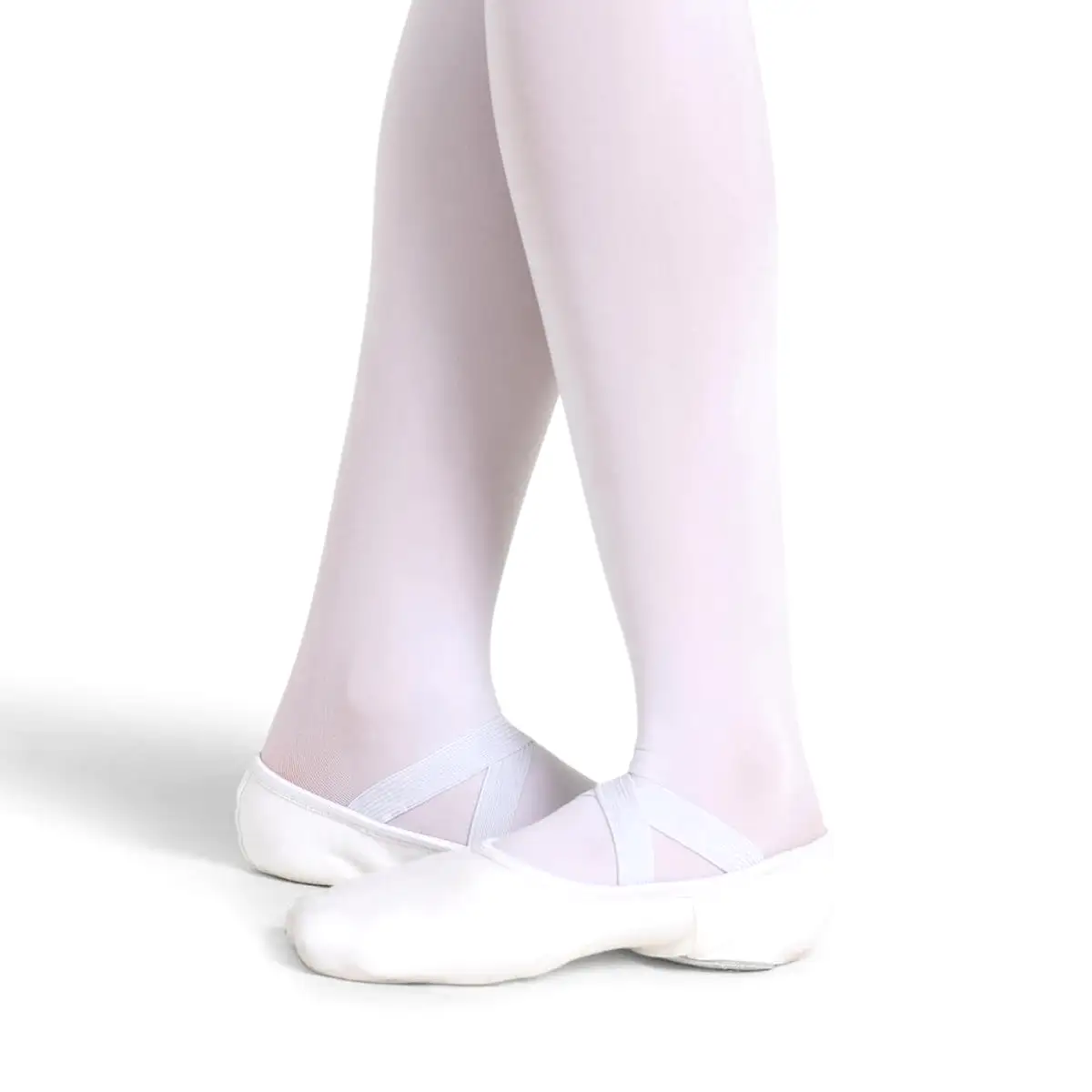 Capezio Adult Hanami Stretch Canvas Ballet Slippers - White