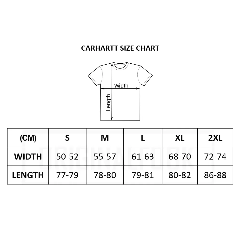 Carhartt K87 Oversized Pocket Tee Light Heather Grey