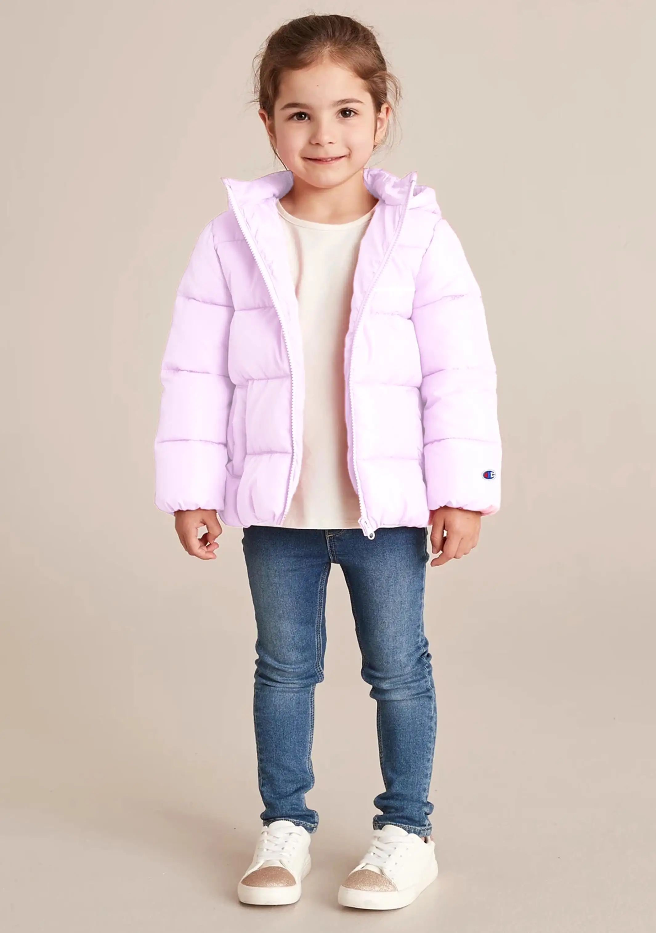 Champion Kids Rochester Puffer Jacket <br> KW3LN KYQ