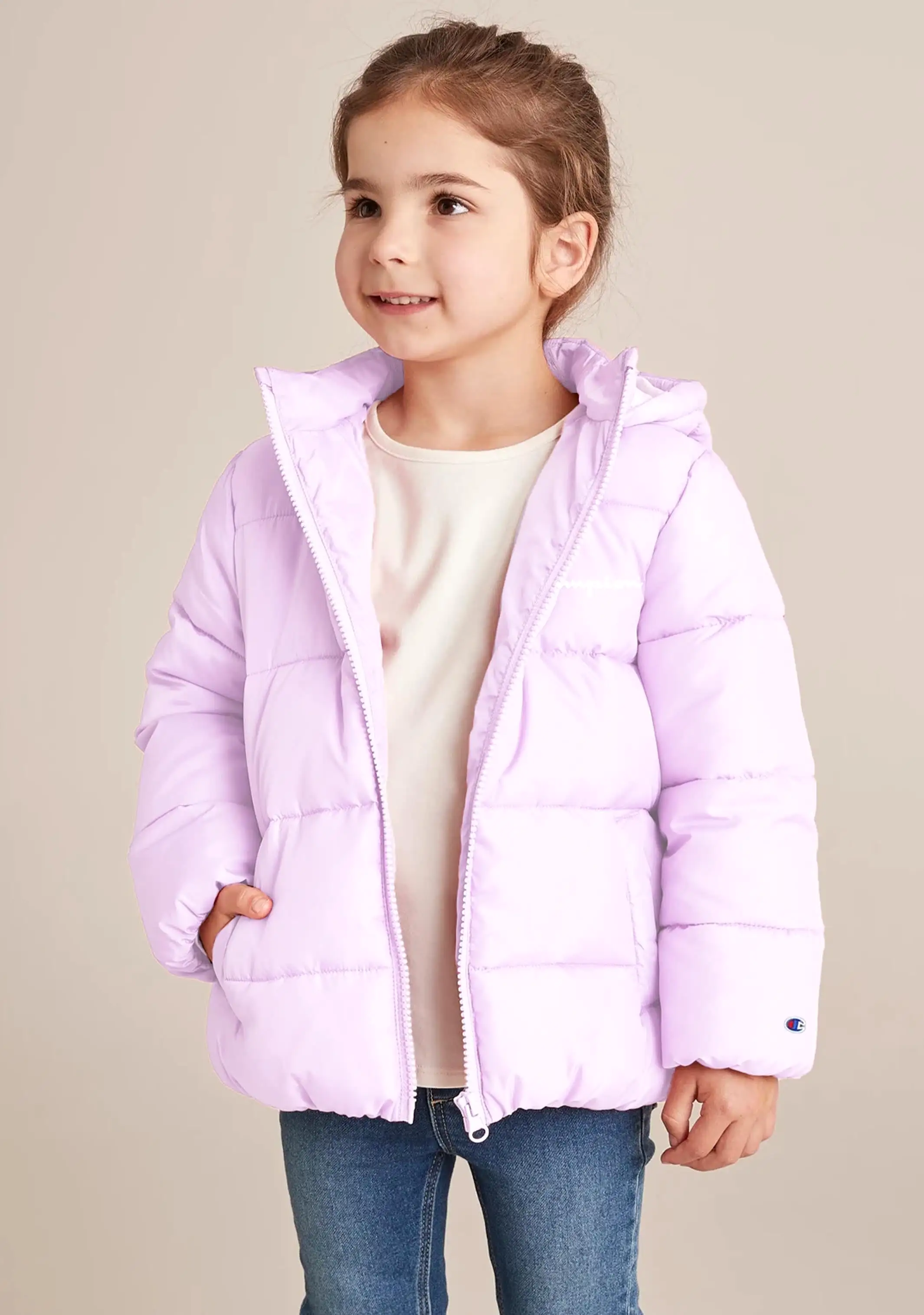 Champion Kids Rochester Puffer Jacket <br> KW3LN KYQ