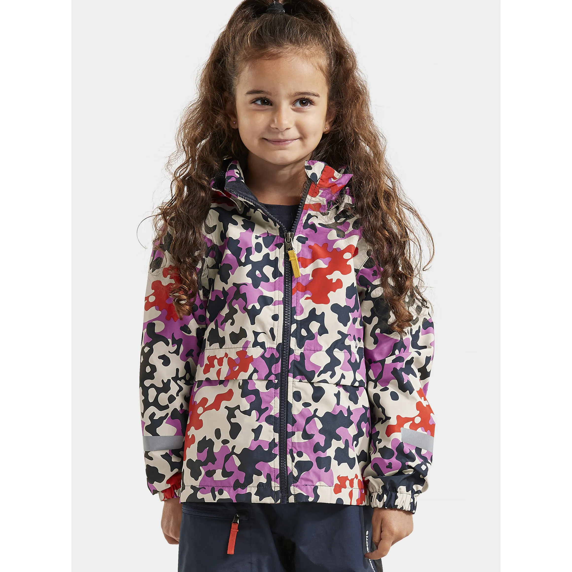 Didriksons Kids' Droppen Printed Jacket 2 Purple Algae | Buy Didriksons Kids' Droppen Printed Jacket 2 Purple Algae he