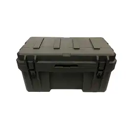 Double-Walled Expedition Overland Camping 52L Grey Plastic Tool Storage Box