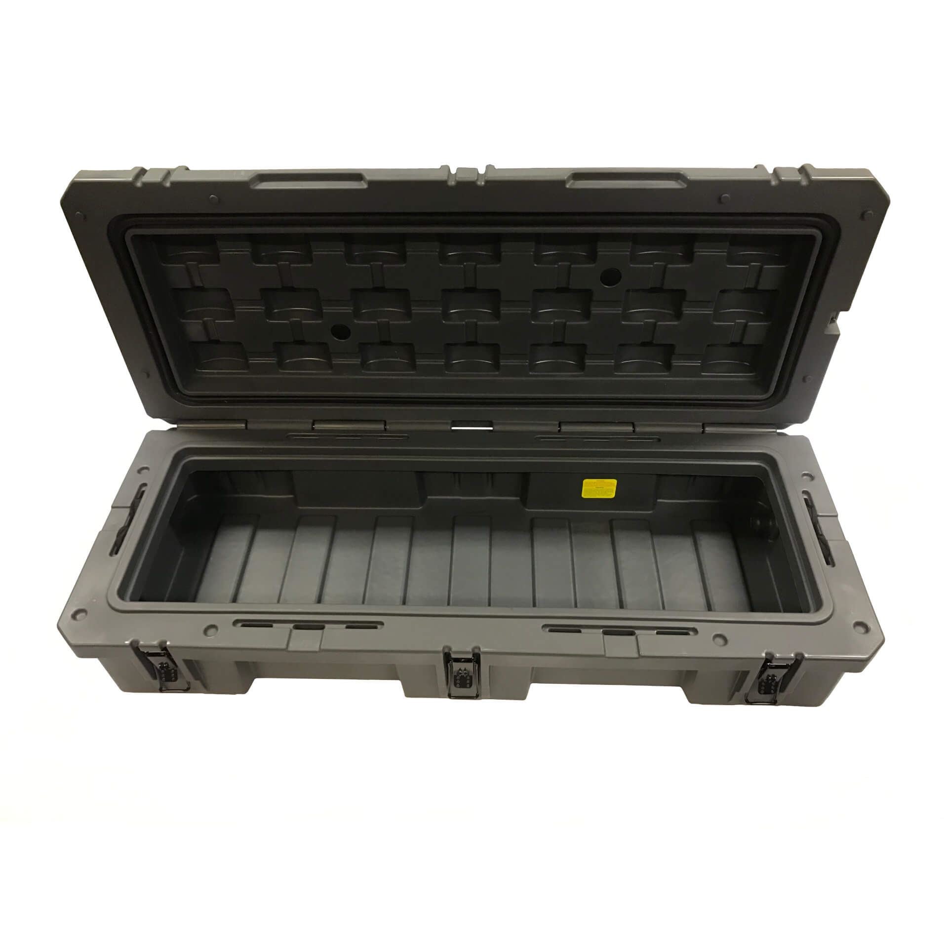 Double-Walled Expedition Overland Camping 95L Grey Plastic Tool Storage Box