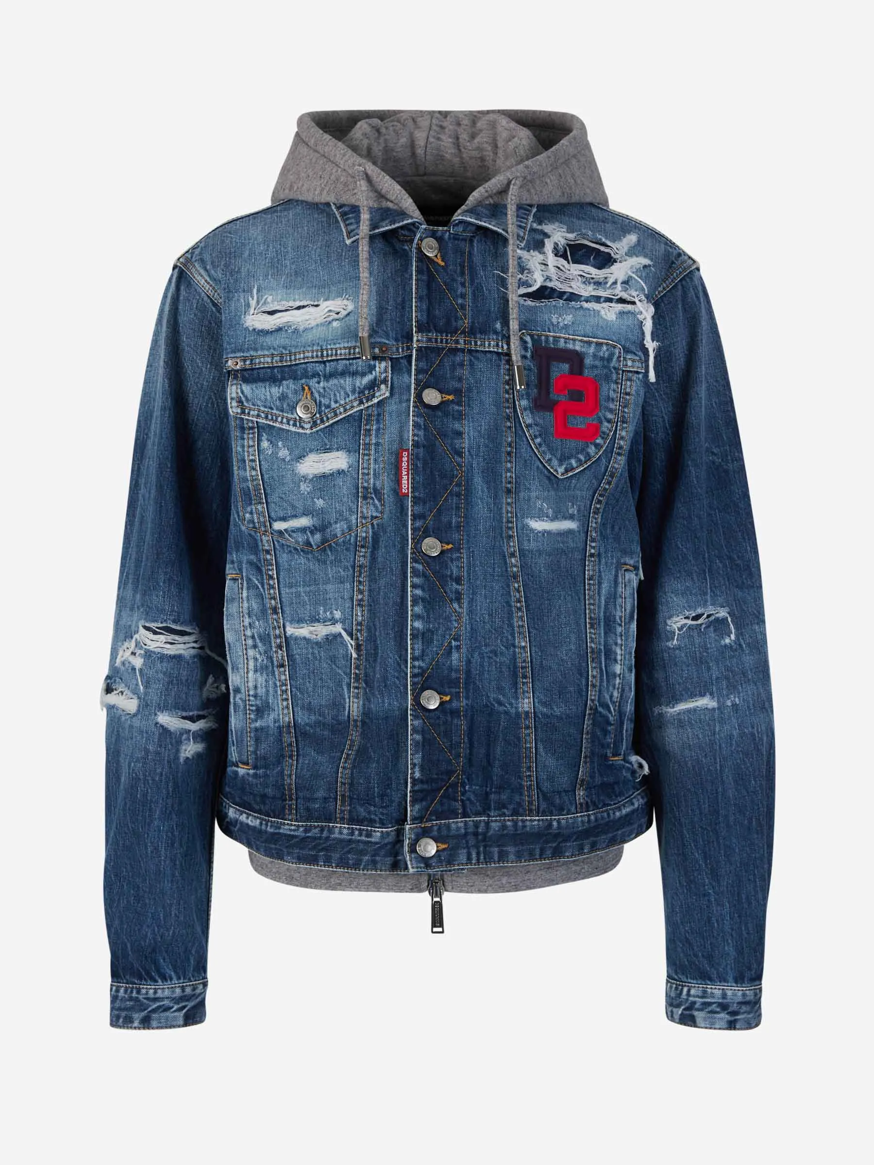 Dsquared2 Cotton Denim Jacket 