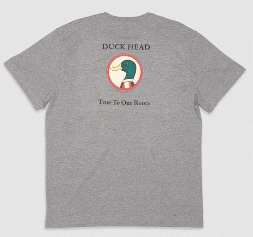 Duck Head True to Our Roots Short Sleeve T-Shirt: Heather Grey