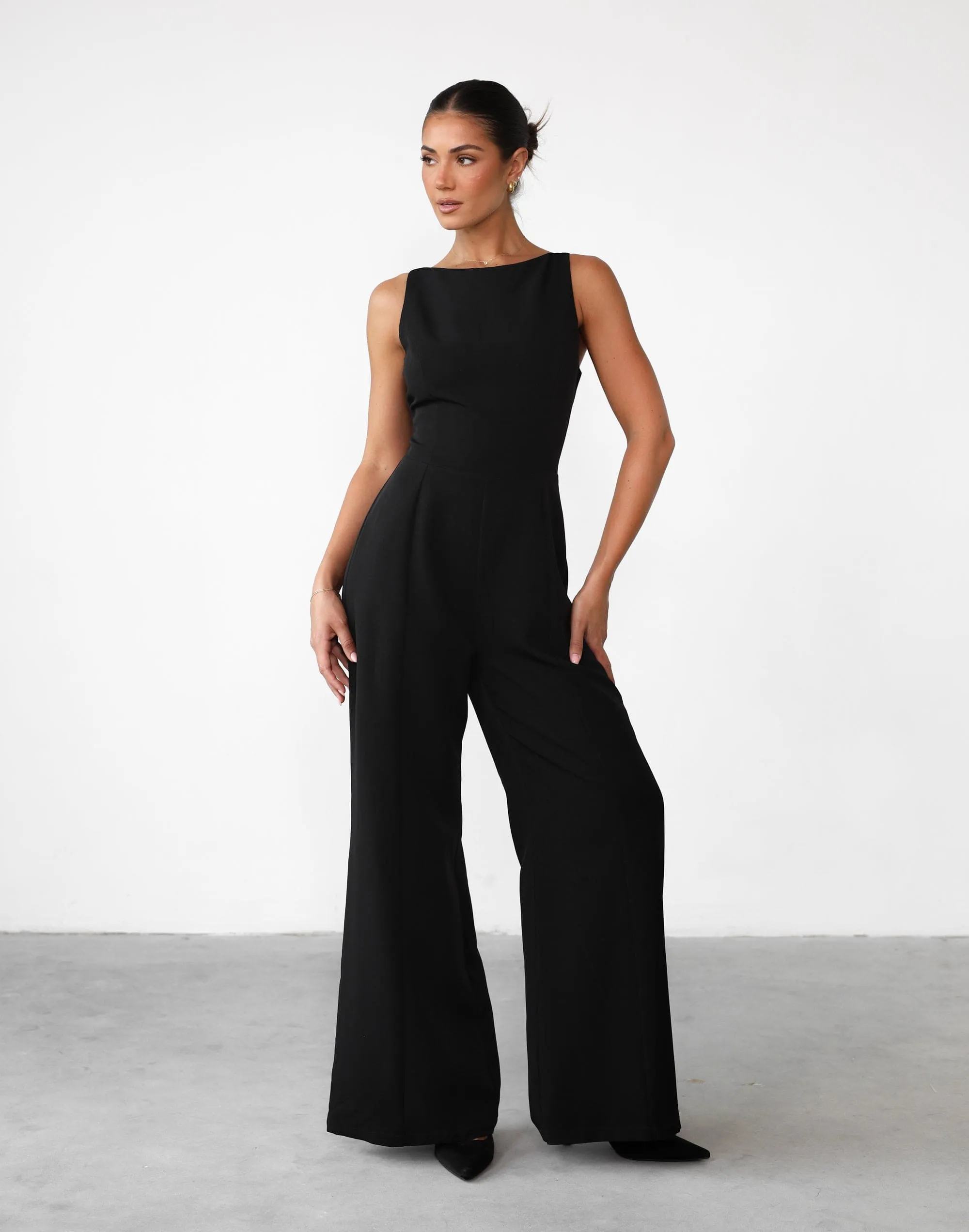 Evelyn Jumpsuit (Black)