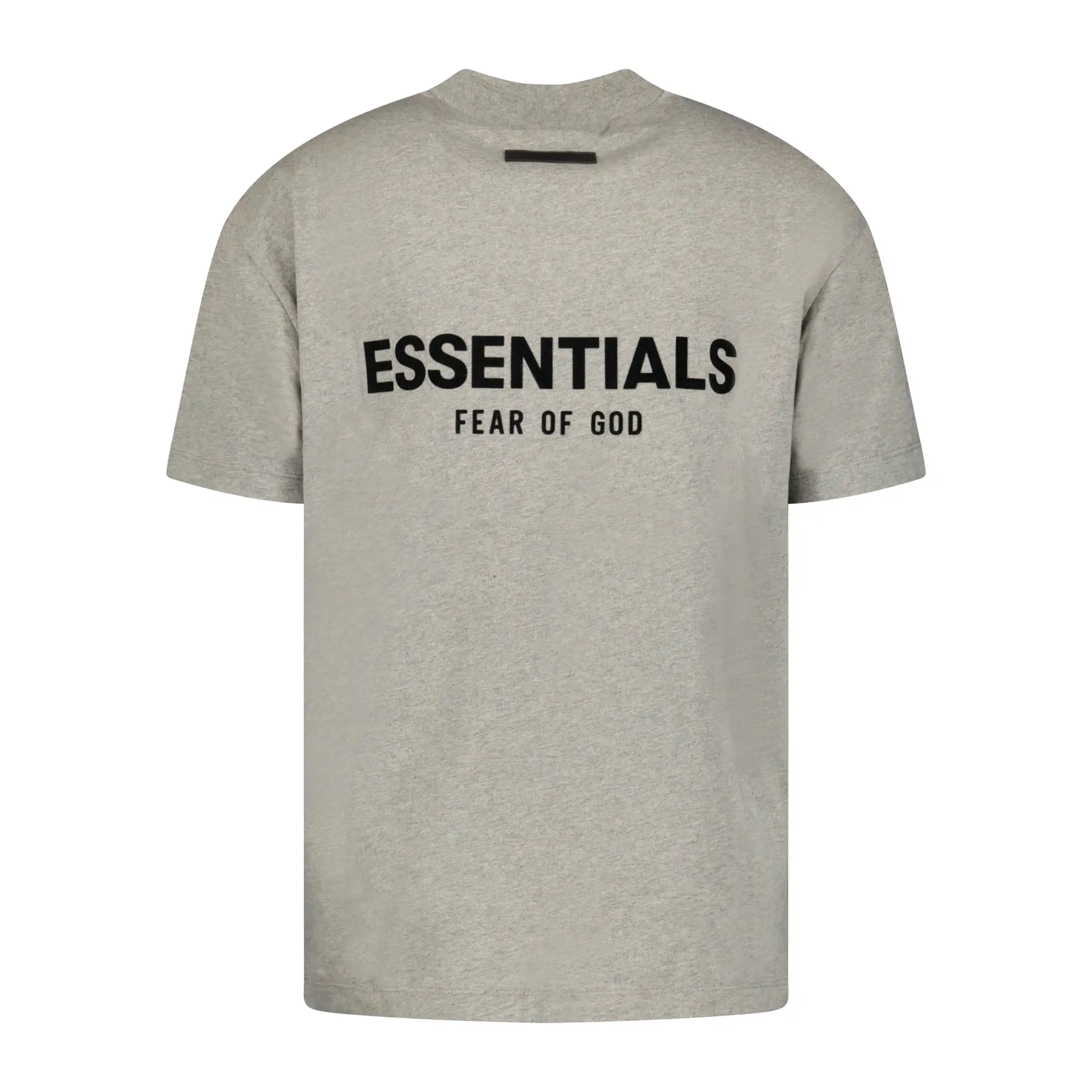 FEAR OF GOD ESSENTIALS ESSENTIALS T-SHIRT (DARK HEATHER) GREY