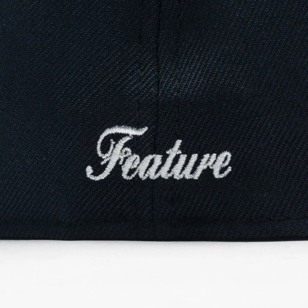 Feature x New Era 59FIFTY Fitted Wool - Navy/Teal