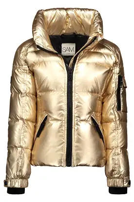 Gold Metallic Freestyle jacket