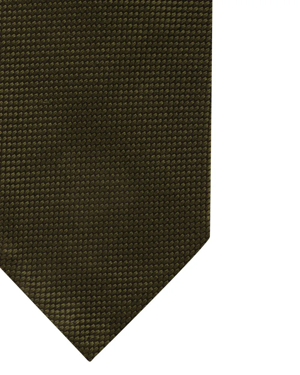 Green Grenadine Silk Tie