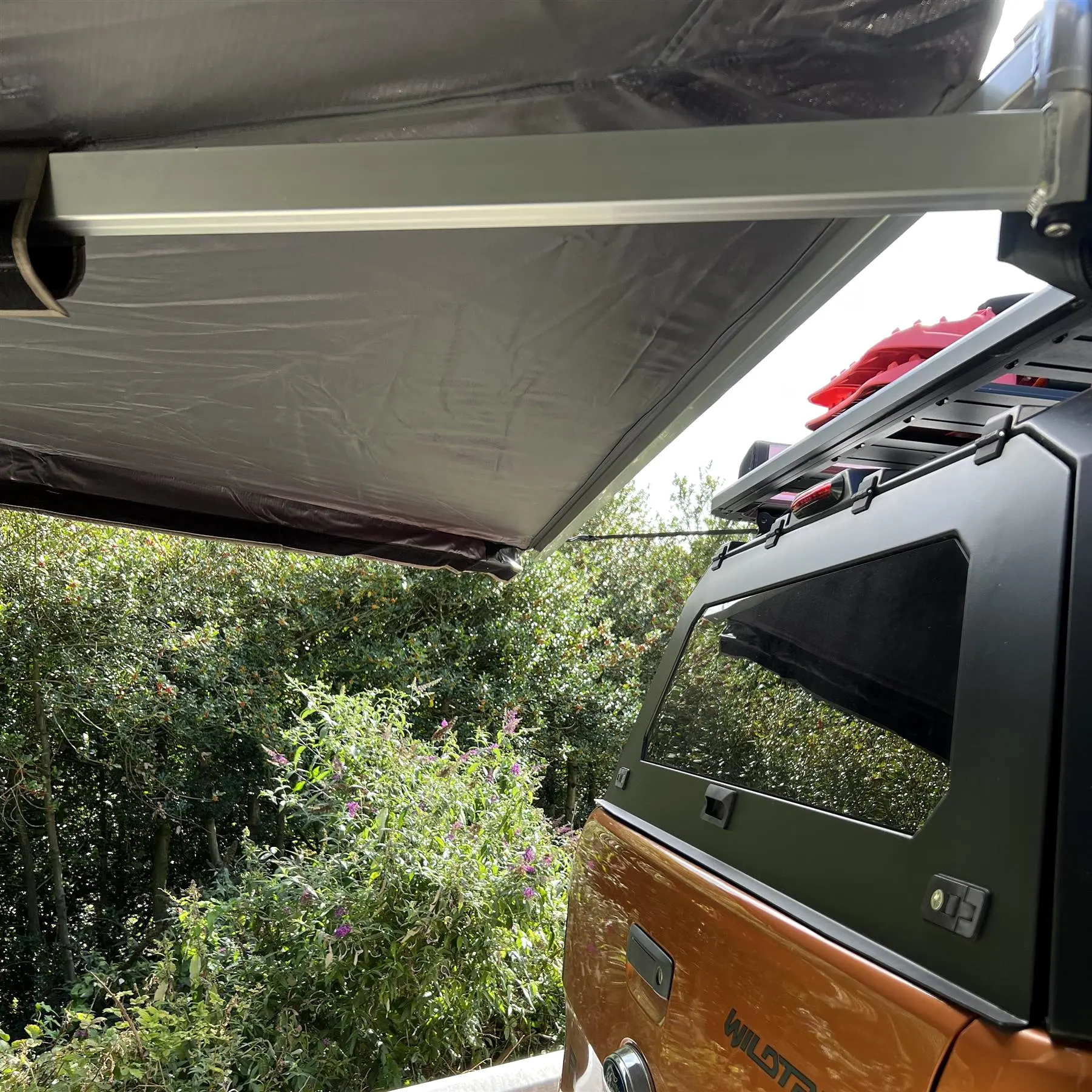 Hawkwing Style 270-Degree RHS Foldout Vehicle Camping Side Awning