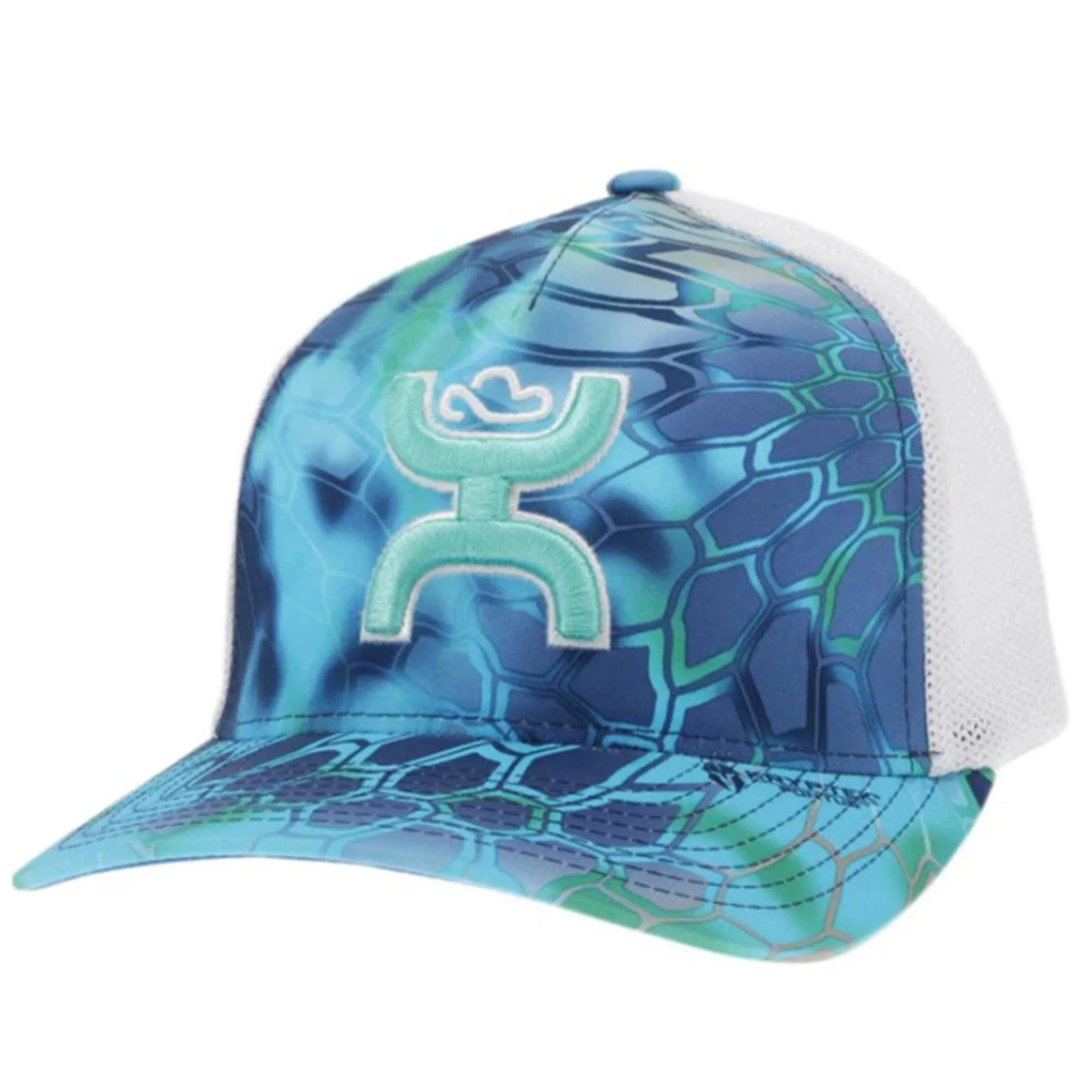 Hooey Bass Blue & White Snapback Cap