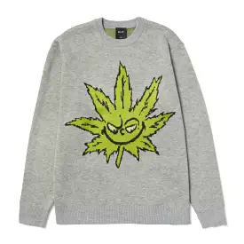 Huf Greennch Buddy Crewneck Heather Grey