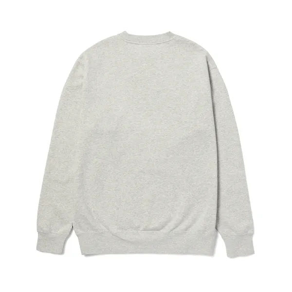 HUF Roads Crewneck Sweatshirt - Heather Grey