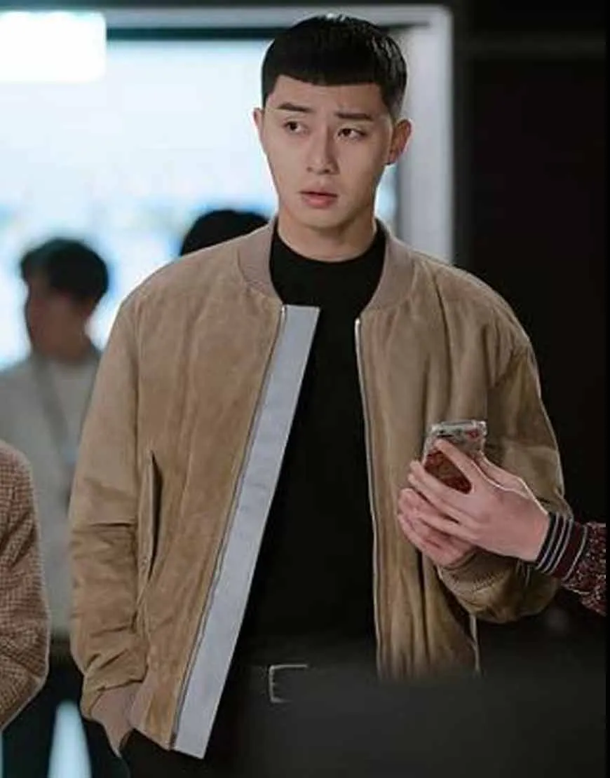 Itaewon Class Park Seo-Joon Bomber Jacket | Ujackets.com - 45%Off