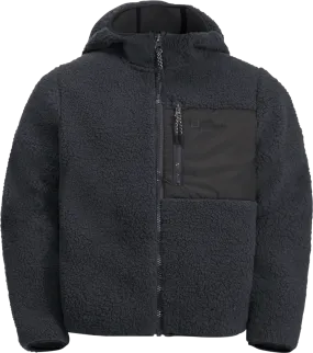 Jack Wolfskin Kids' Ice Curl Hood Jacket Phantom | Buy Jack Wolfskin Kids' Ice Curl Hood Jacket Phantom here | Outnort