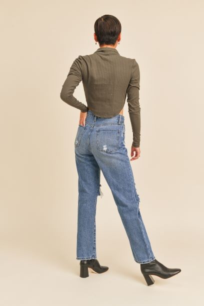 JBD KIKI HIGH RISE DAD JEANS [ONLINE EXCLUSIVE]