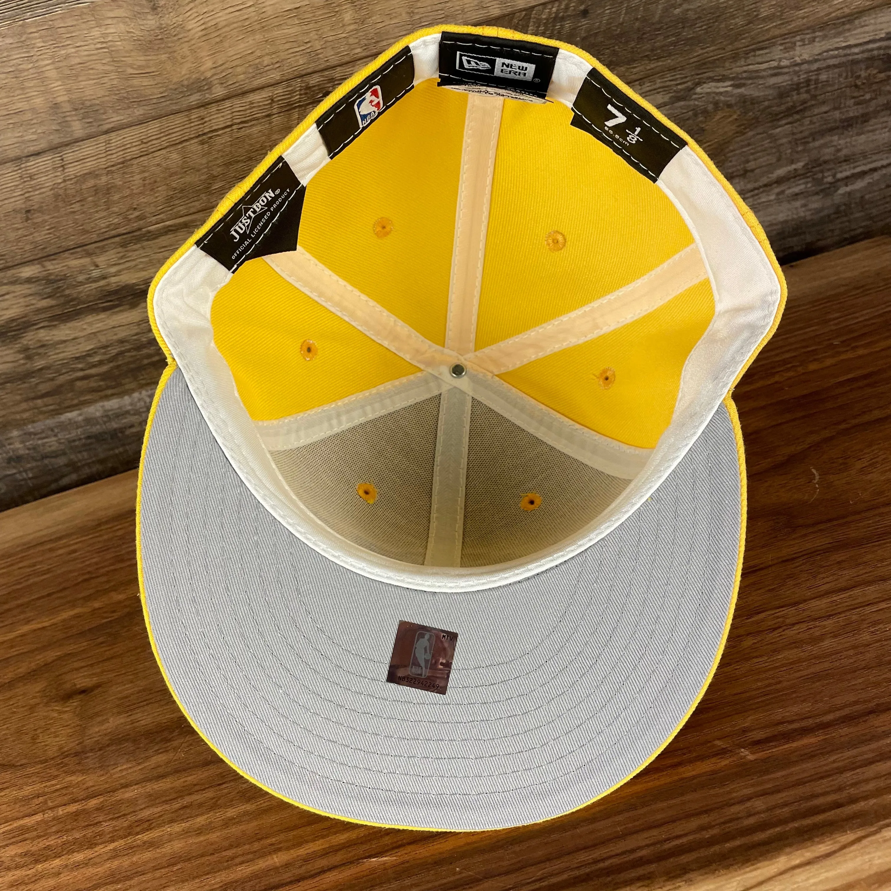 Just Don X NBA Los Angles Lakers All Star Weekend Yellow 59Fifty Fitted Cap