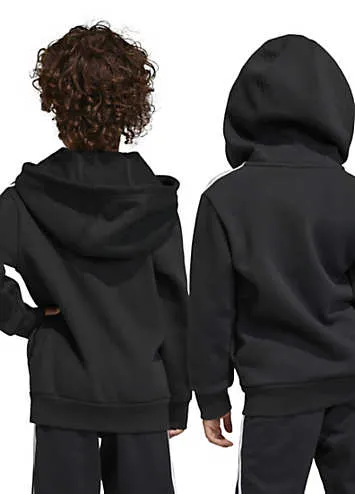 Kids Zip Through Hooded Sweat Jacket by adidas Performance | Look Again