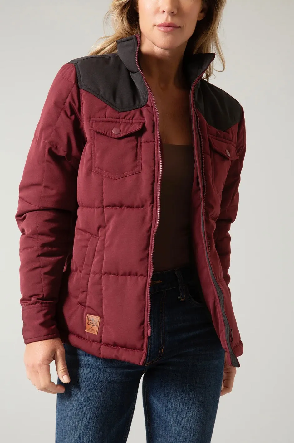 Kime’s Women’s Wyldfire Jacket Dark Wine