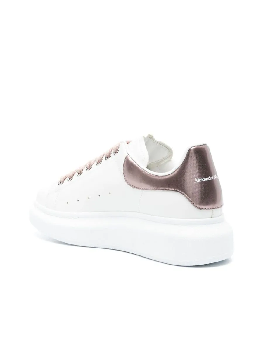 Laceup Flat Rubber Sole Sneakers