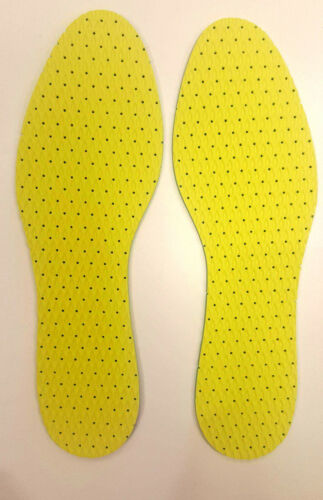 Ladies Mens Insoles Foam Comfort Soft Size 3,4,5,6,7,8,9,10,11 Quality