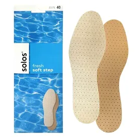 Ladies Mens Insoles Foam Comfort SOLOS Soft Size 3,4,5,6,7,8,9,10,11,12