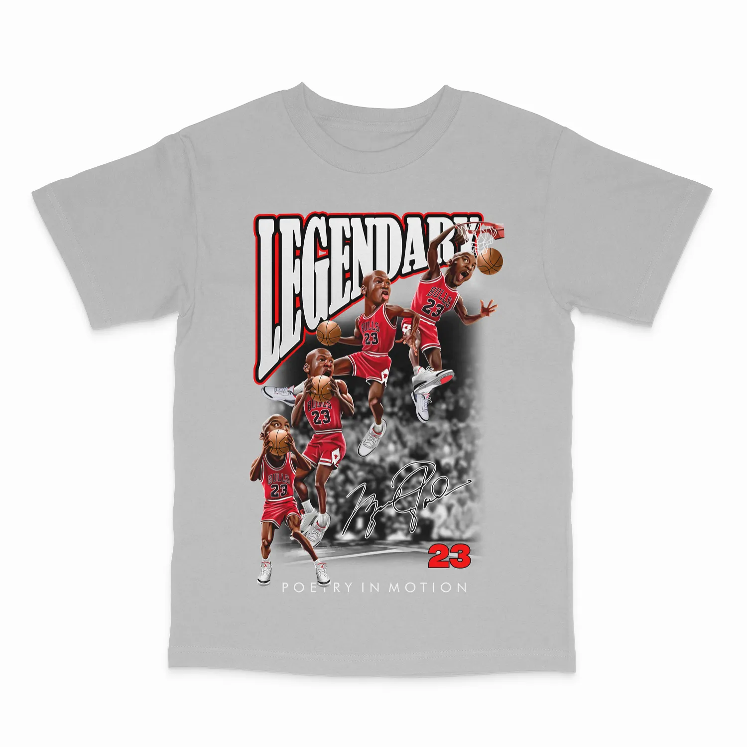 Legendary MJ Heather Grey Tee (Limited Edition)