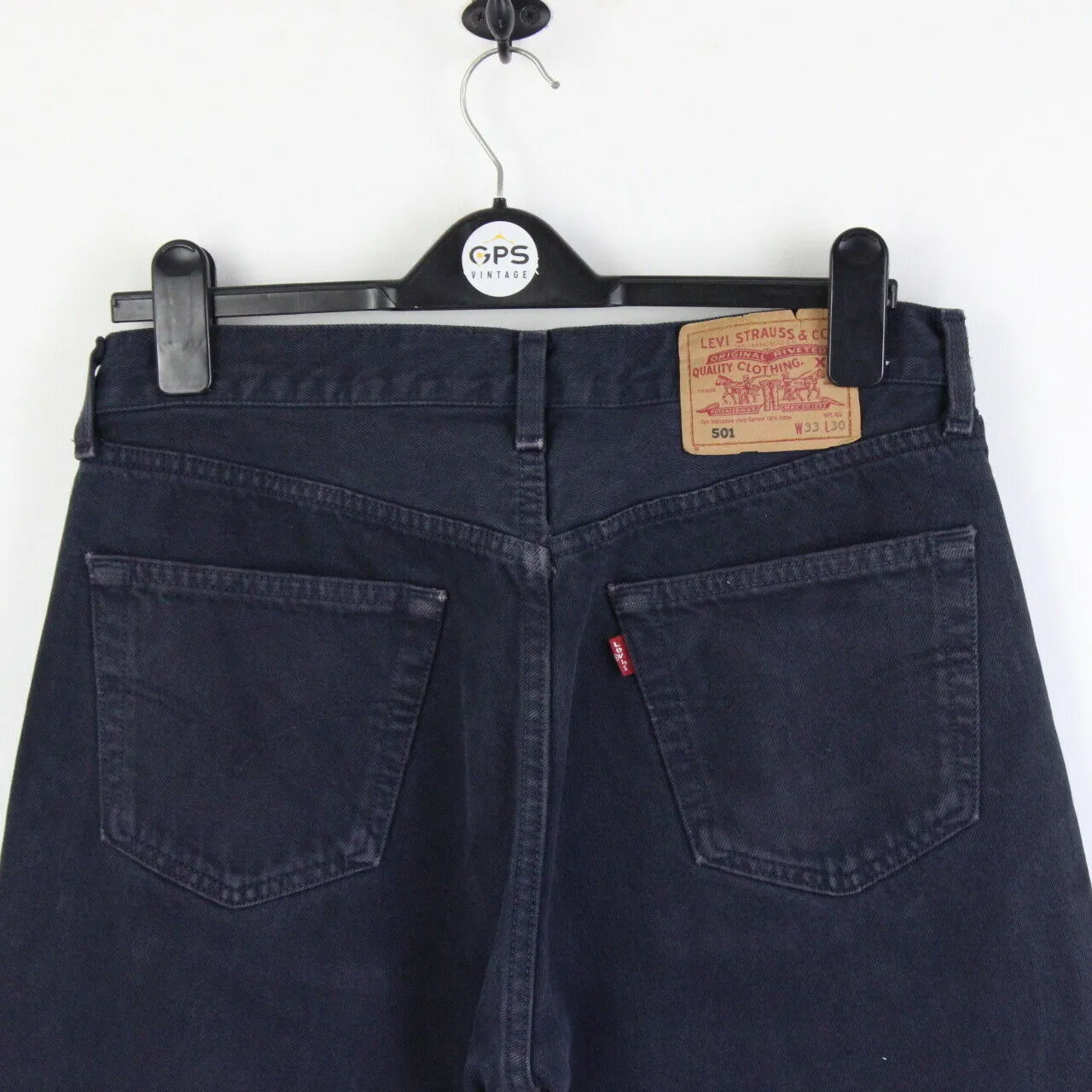 LEVIS 501 Jeans Black | W33 L28