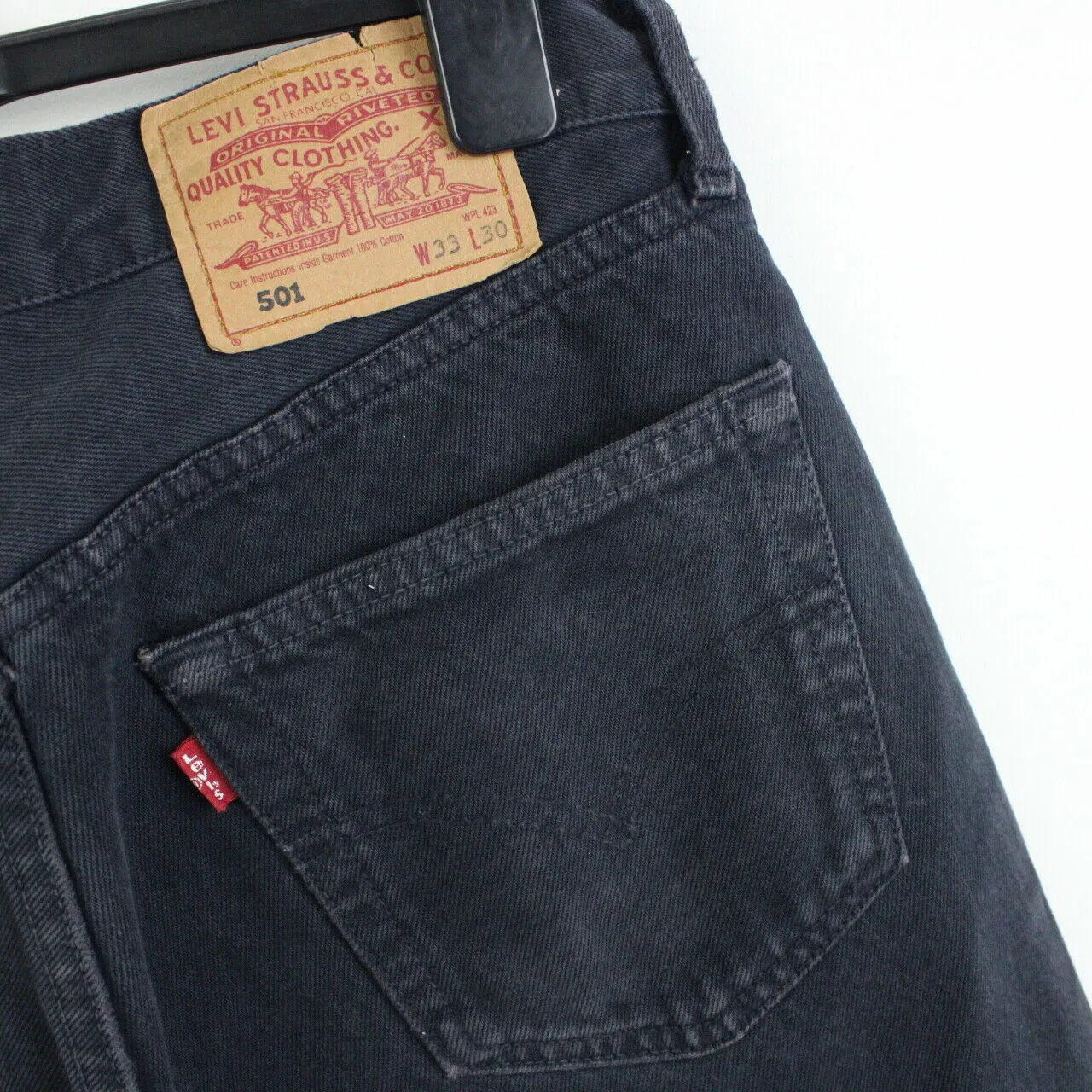 LEVIS 501 Jeans Black | W33 L28