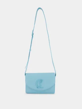 Loubi54 Blue Nappa Crossbody Bag