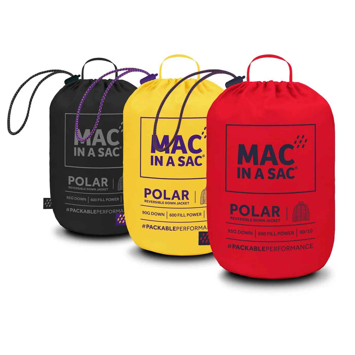 MAC IN A SAC KIDS POLAR JACKET- MULTIPLE COLORS