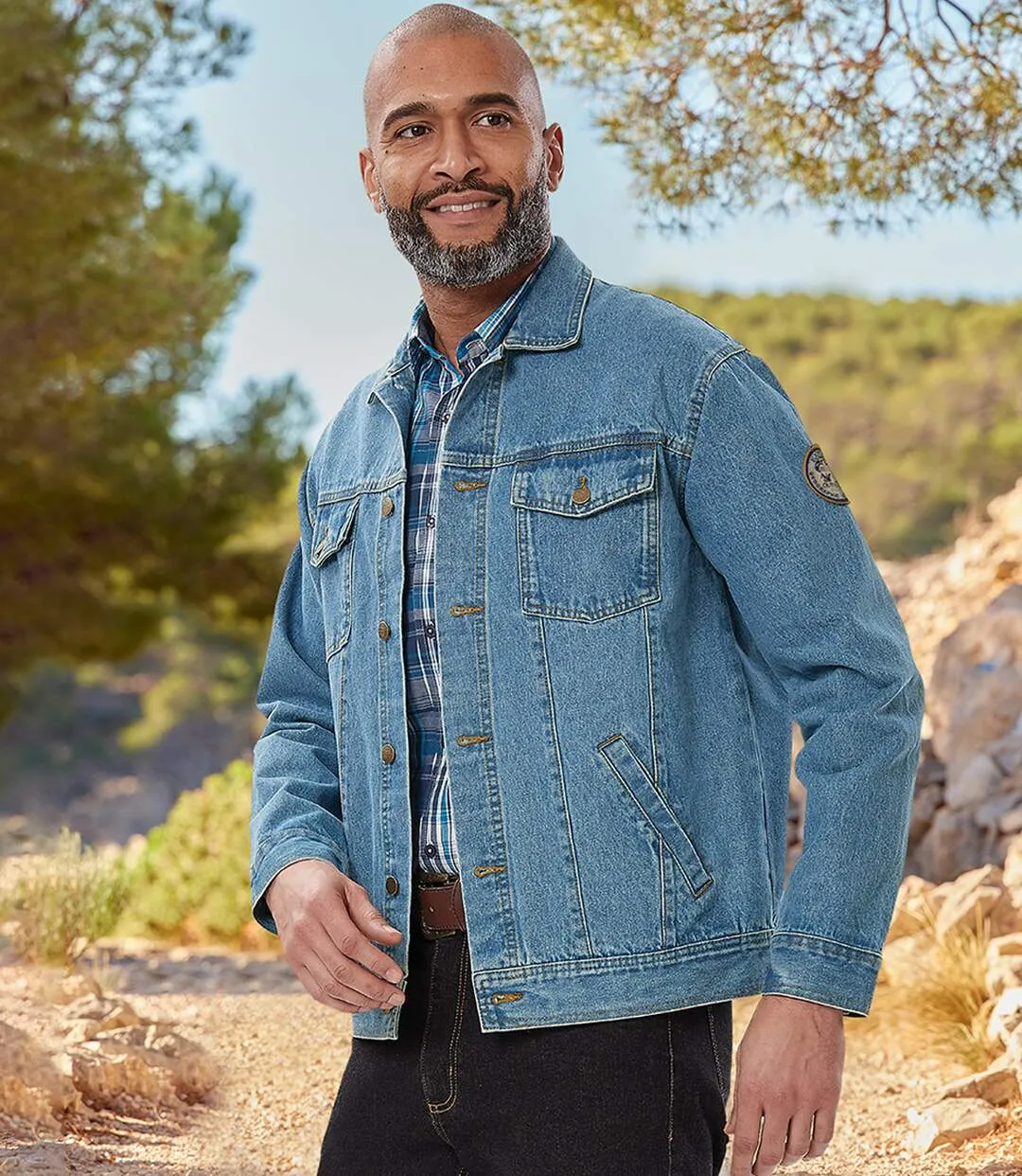 Men's Blue Denim Jacket 