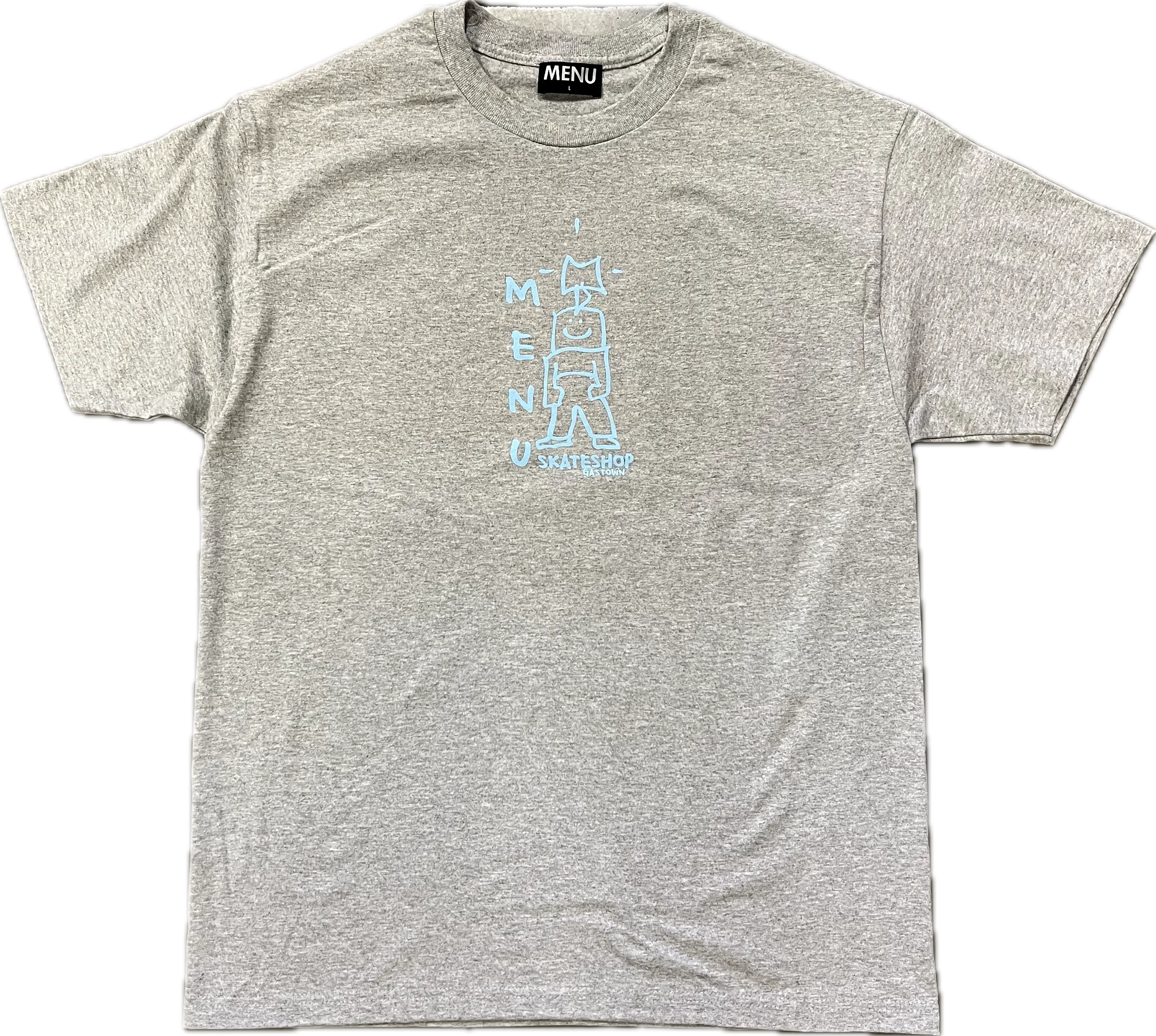 Menu X Gonz T-Shirt - Heather Grey